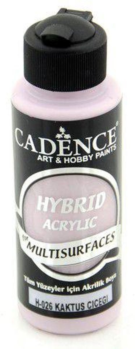 Cadence Hybride acrylverf (semi mat) Cactusbloem 01 001 0026 0120  120 ml