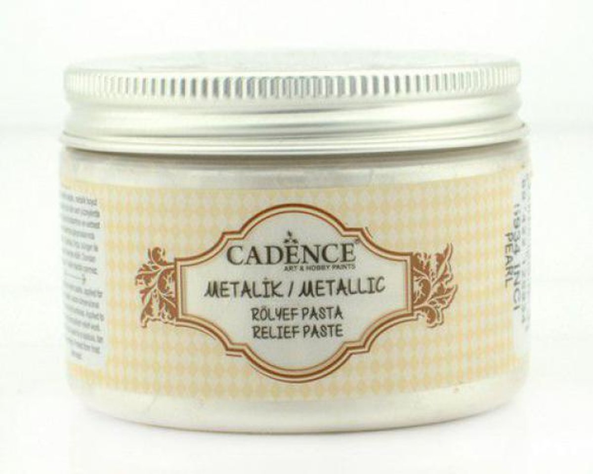 Cadence Metallic Relief Pasta Parelmoer 01 085 5934 0150  150 ml