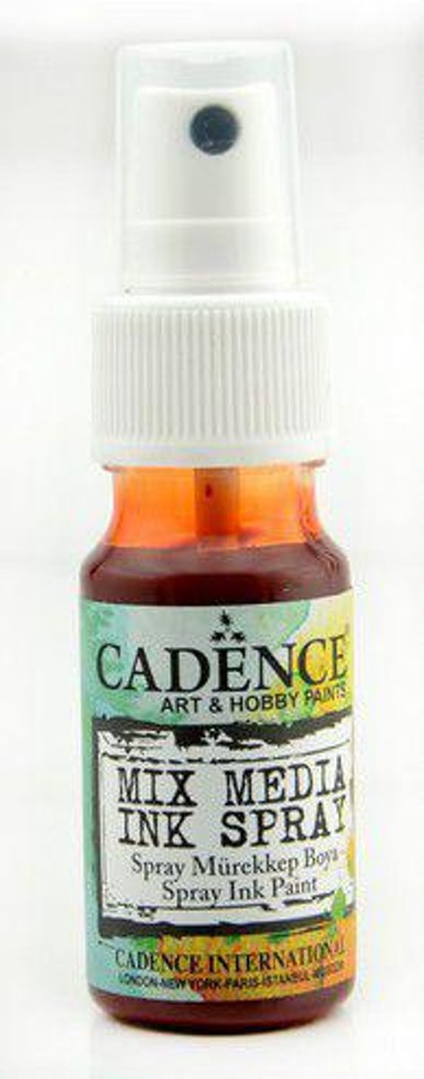 Cadence Mix Media Inkt spray Donker oranje 01 034 0005 0025  25 ml