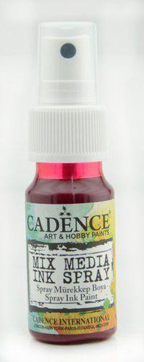 Cadence Mix Media Shimmer metallic spray Fuchsia 01 139 0006 0025 25 ml