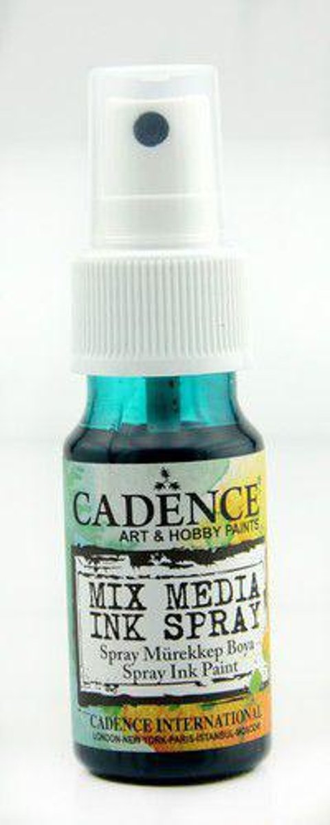 Cadence Mix Media Shimmer metallic spray Groen 01 139 0010 0025 25 ml