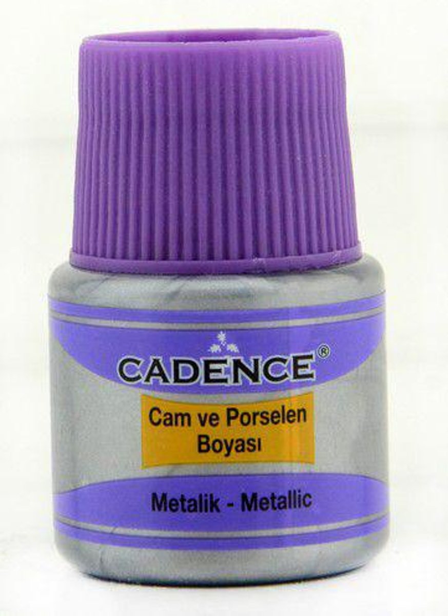 Cadence Opague Glas & Porselein verf Zilver  01 050 0071 0045  45 ml