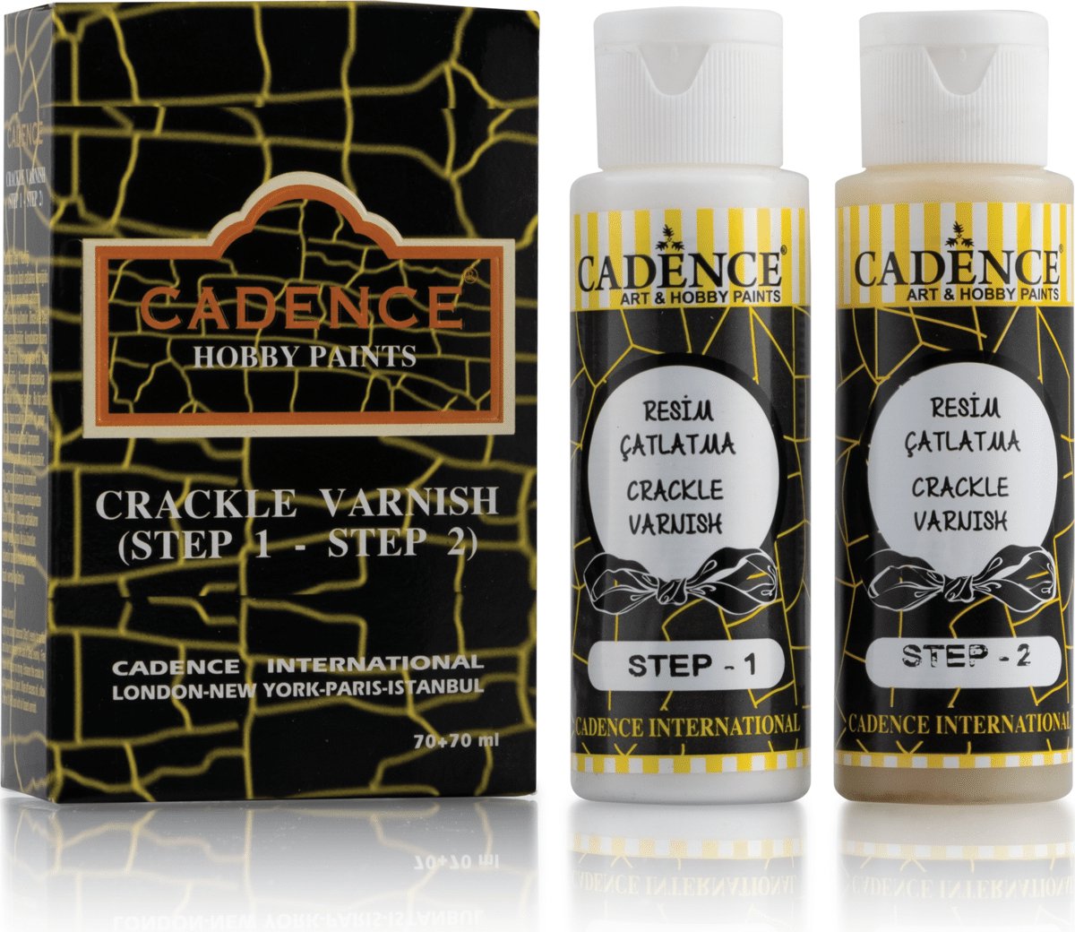 Cadence Twee Stappen Crackle Vernis 120+120ml