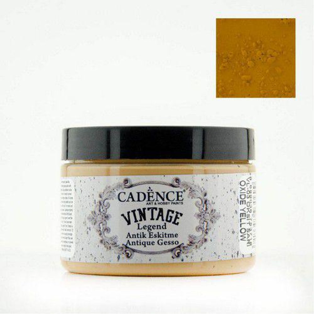 Cadence Vintage Legend gesso Oxide - geel 01 025 0003 0150  150 ml