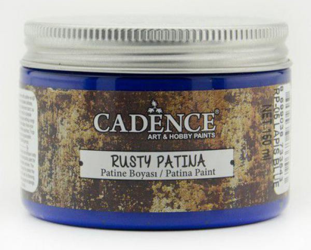 Cadence rusty patina verf Lapis Blue 01 072 0005 0150  150 ml
