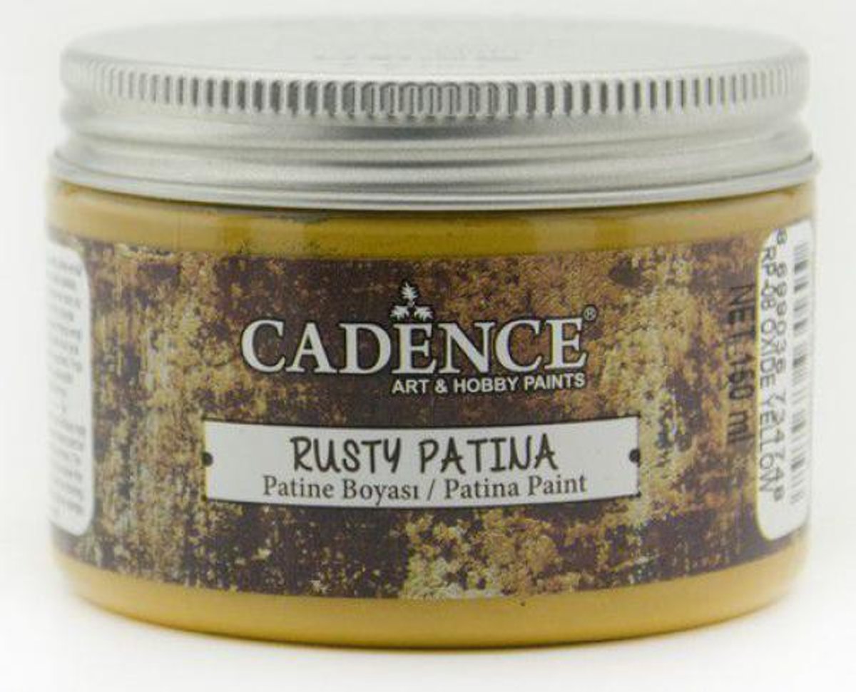 Cadence rusty patina verf Oxide geel 01 072 0008 0150  150 ml