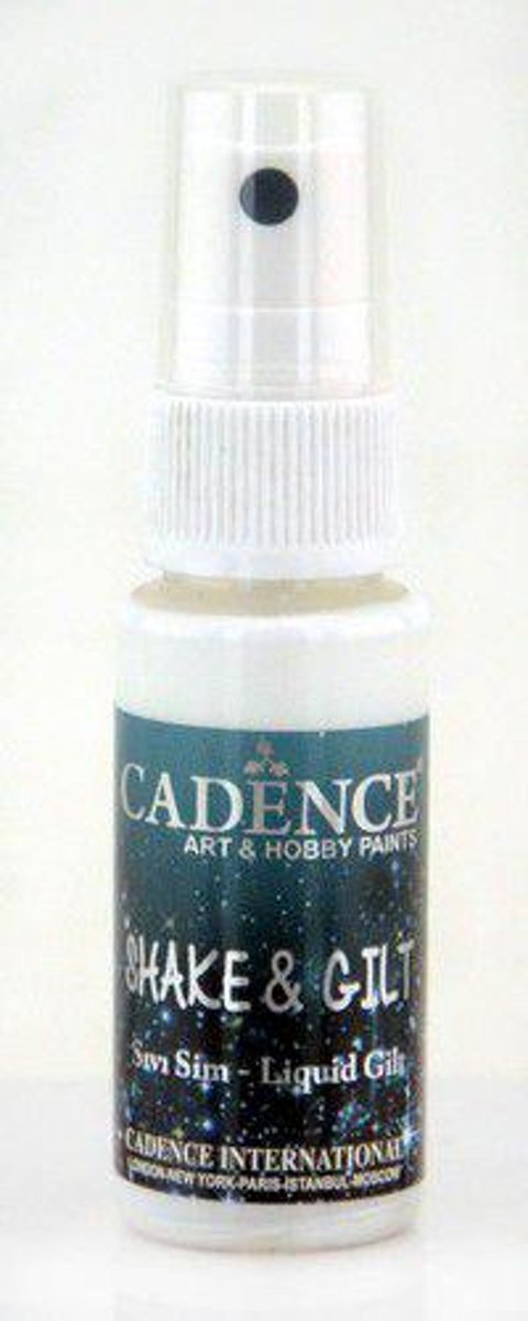 Cadence shake & gilt liquid gilt spray Koper 01 074 0003 0025  25 ml