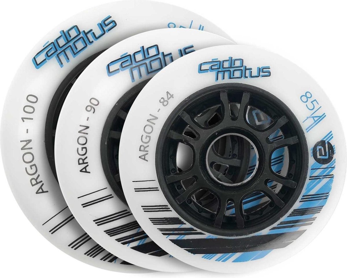Argon skeelerwiel voor kinderen en kadetten 90mm 85A