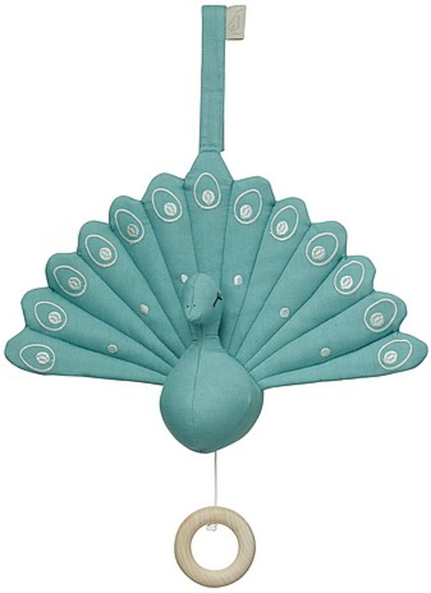 Cam cam muziekdoosje pauw Canal Green