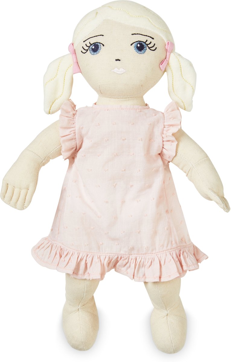 Camcam katoenen pop Flora - 38cm