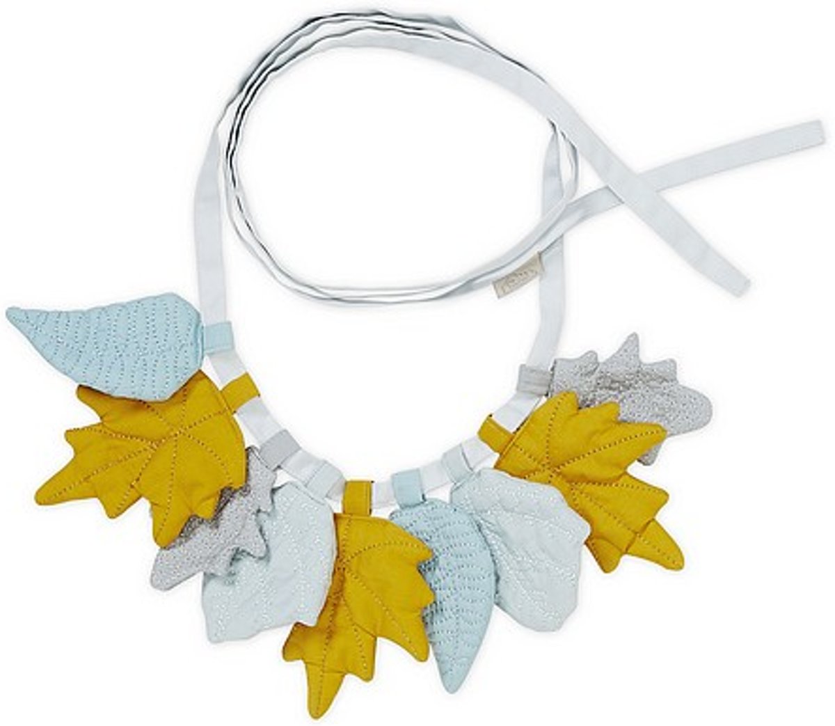 Camcam vlaggetjes Leaves Mix Mustard