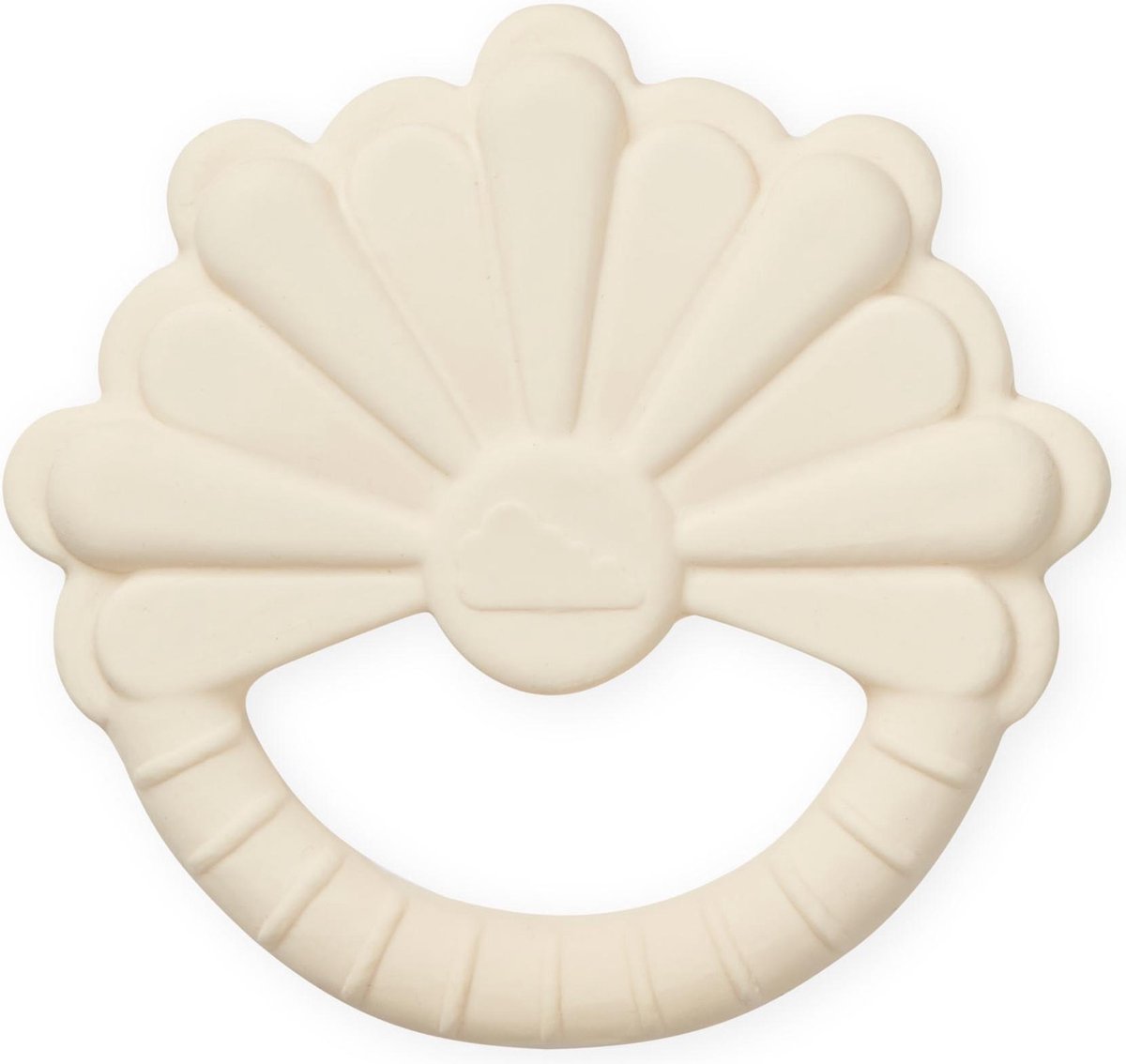 Bijtring Bloem Beige