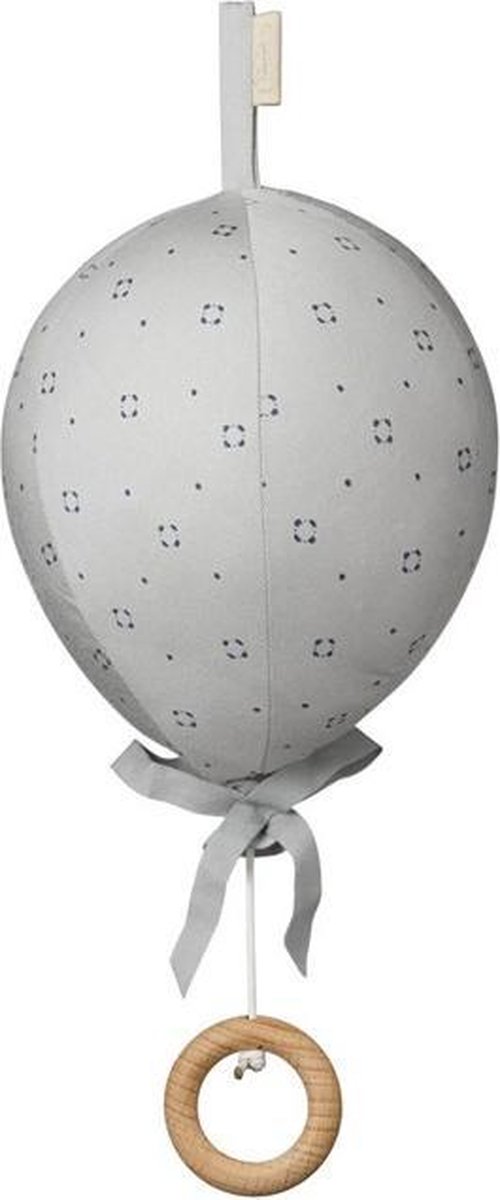 Muziekmobiel Luchtballon Luca Grijs CamCam