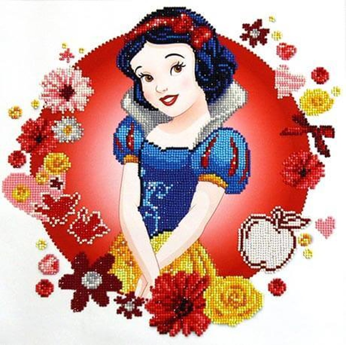 CD851000207   - 40cmx40cm Snow Whites World Diamond Painting Kit (produced by Diamond Dotz®)