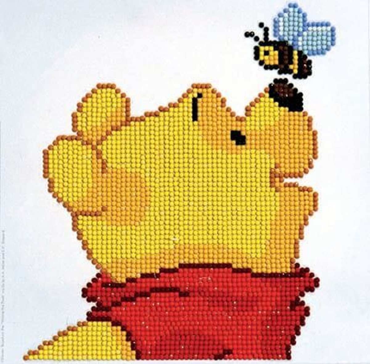 CD854300105   - 22cmx22cm Pooh Bee Diamond Painting Kit (produced by Diamond Dotz®)