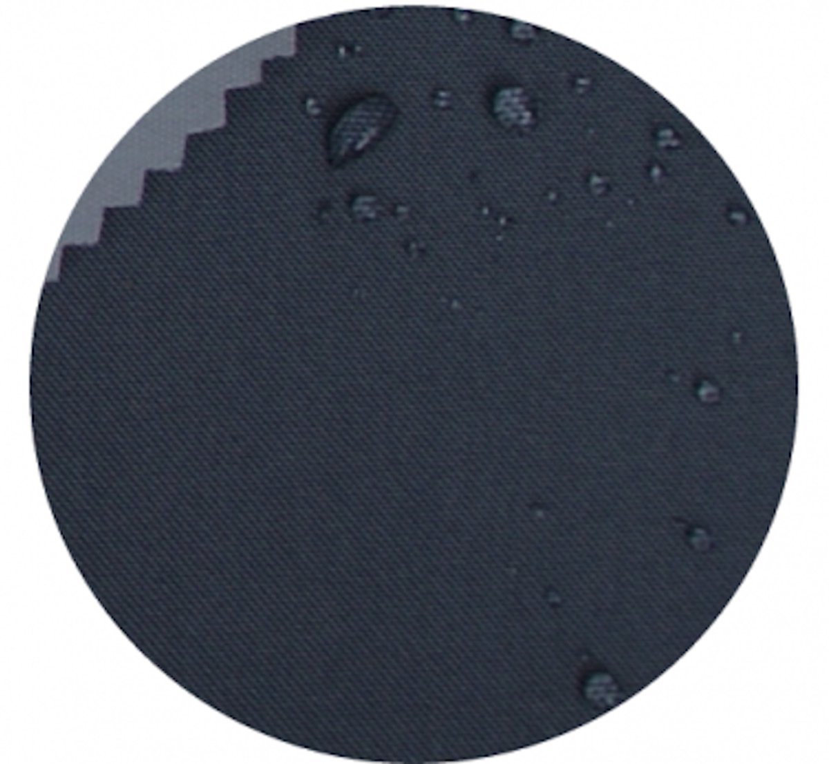 Waterdichte stof - 156 cm breed donkergrijs