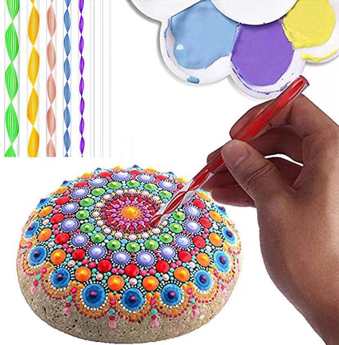 Candala Stuks Mandala - 13 stuks - PU - Pen - Stuks - Mandala - Kunst