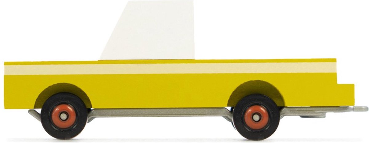 Candylab speelgoedauto - Candycar World Coyote Pickup houten truck.