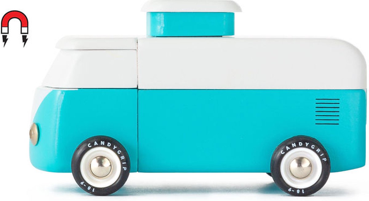 Candylab CLT Americana Beach Bus Ocean houten speelgoed auto