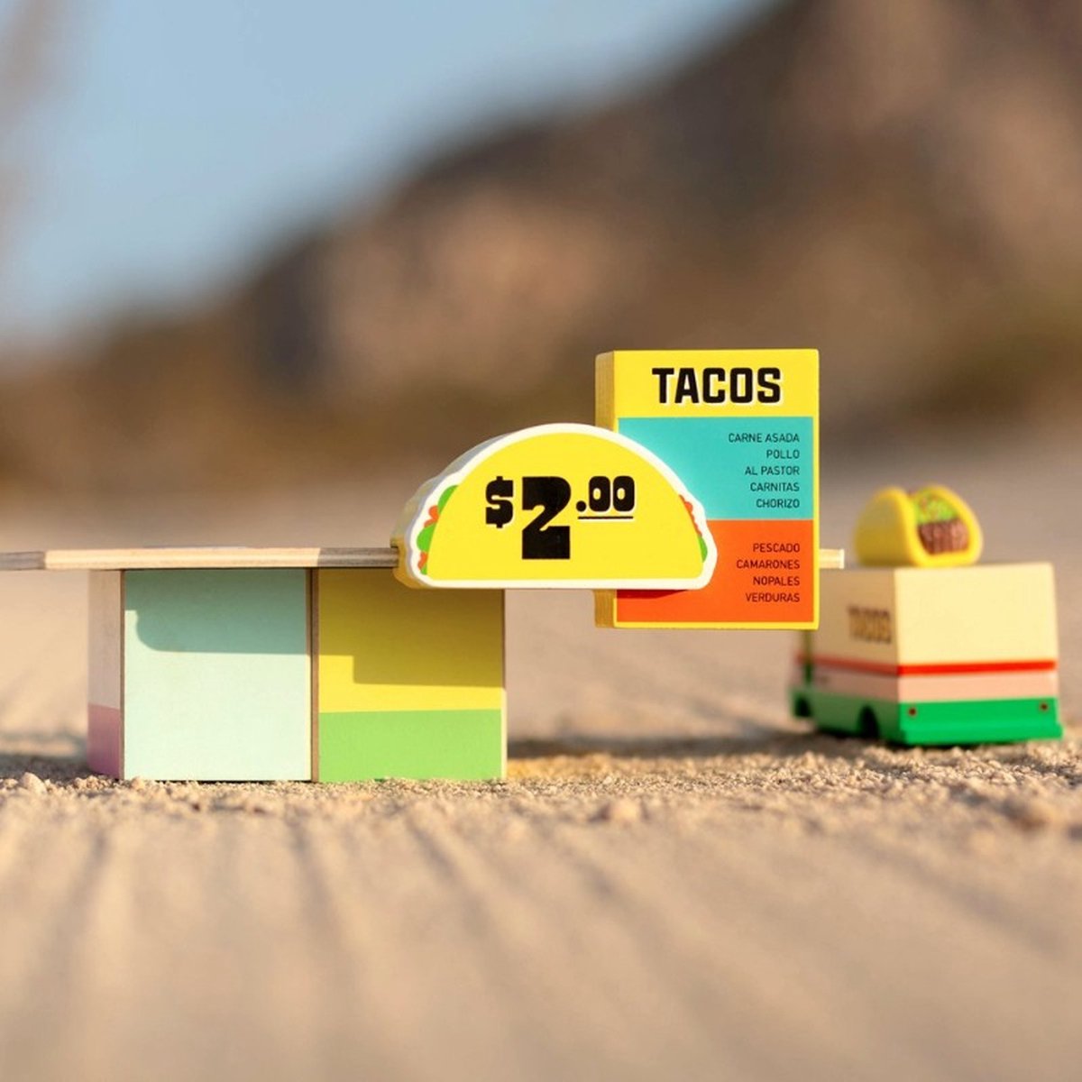 Candylab Toys - Taco Van - Houten snacktent