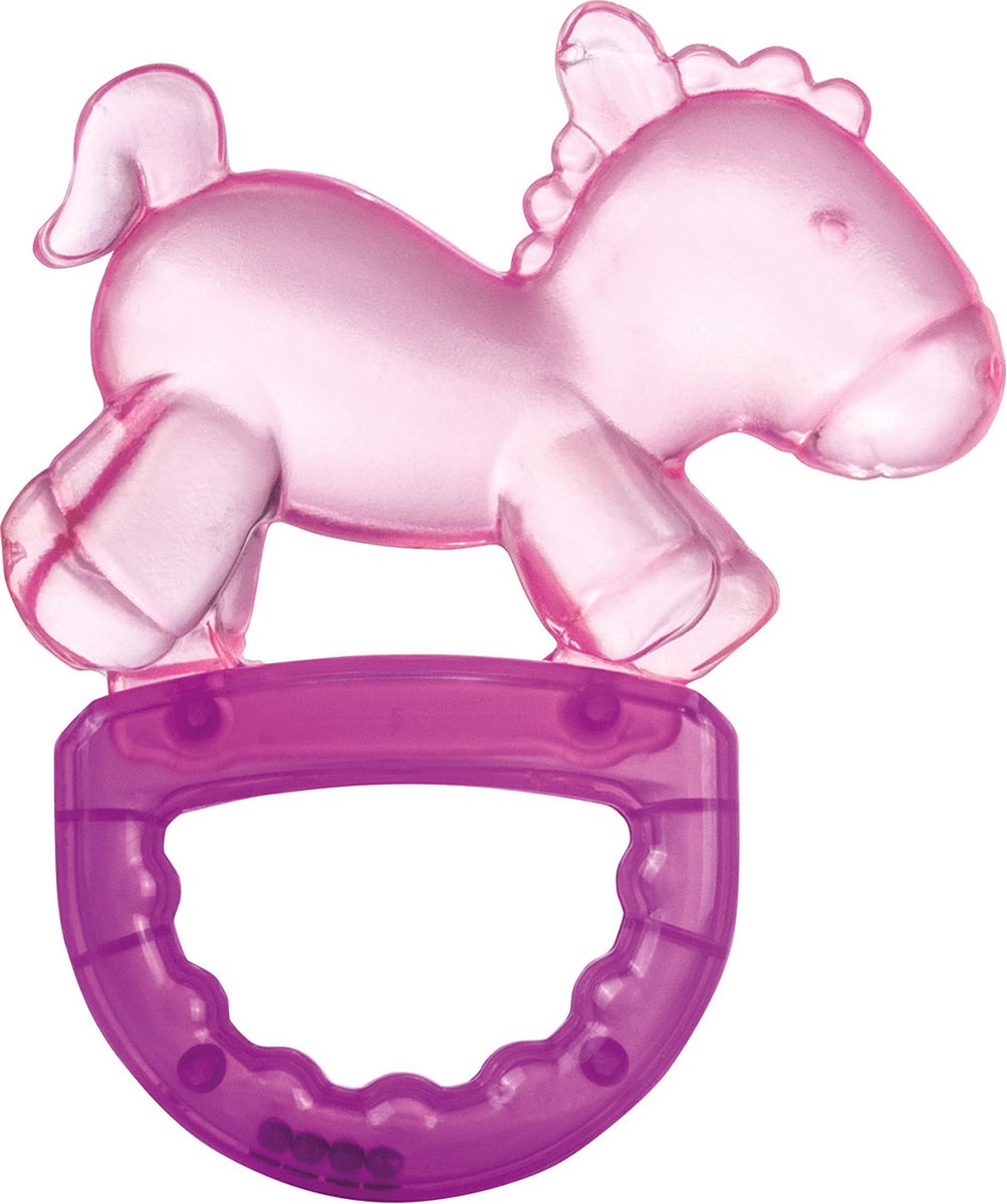 Canpol Babies  Paard Koelbijtring met Ice gel, 0+ m Roze