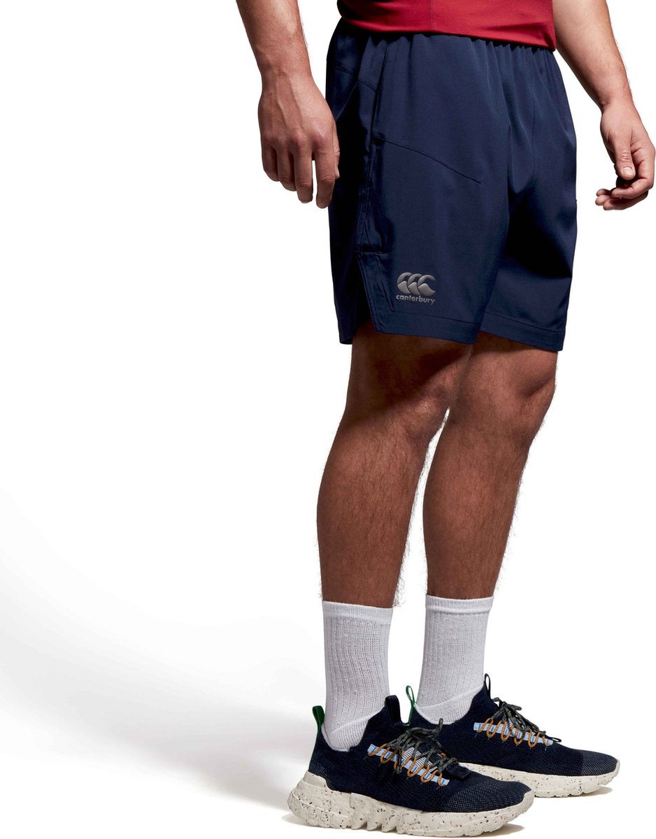 Canterbury sportshorts zwart voor volwassenen - comfortabele gymshorts.
