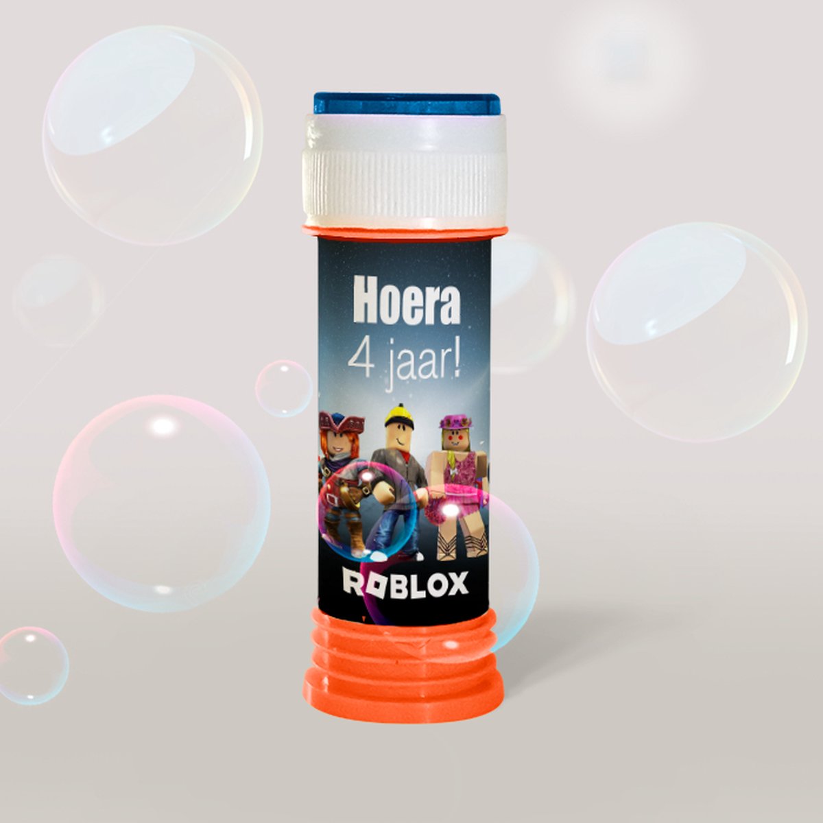 Bellenblaas Roblox - traktatie 4 jaar jongen - 10 stuks