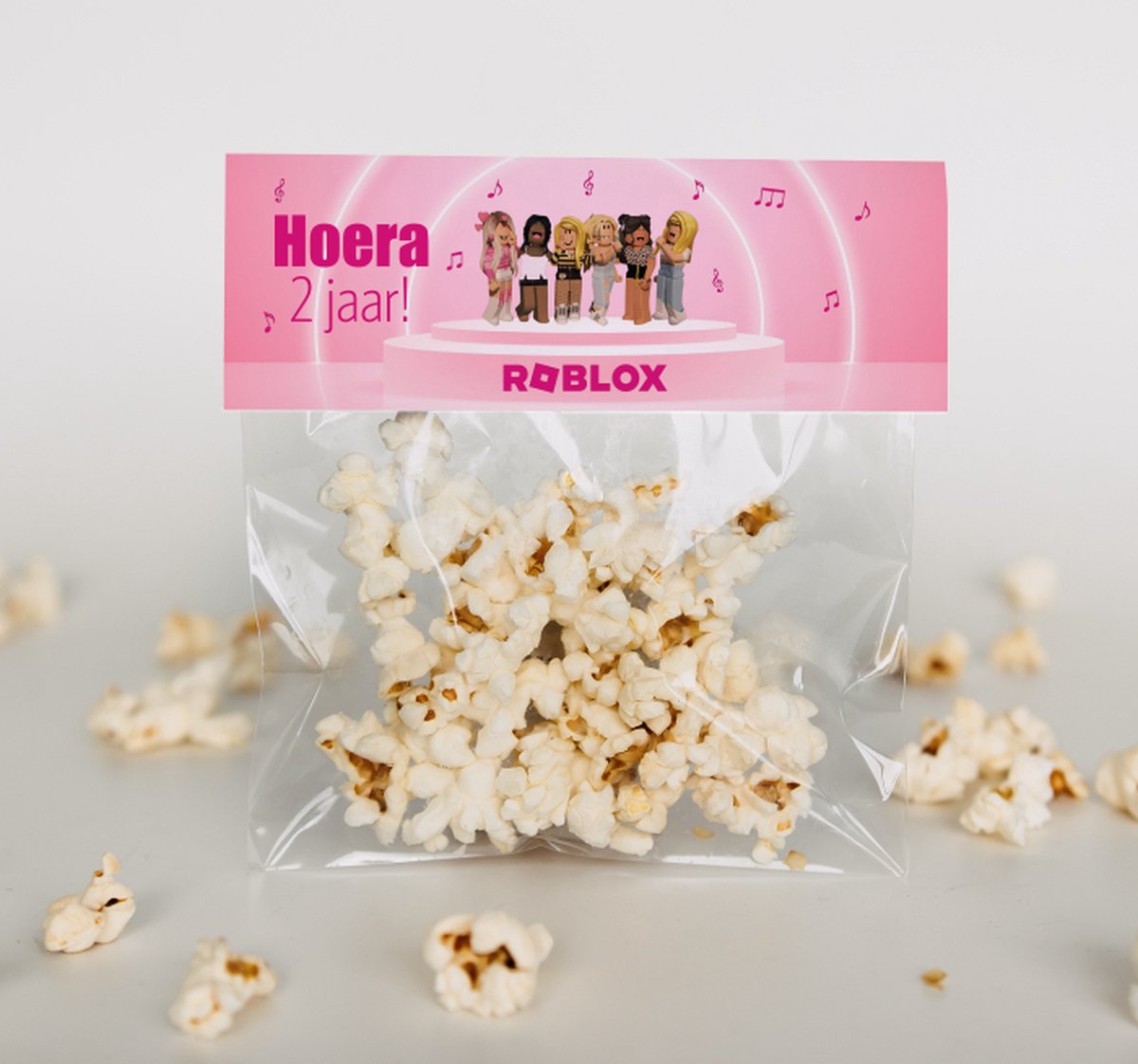 Traktatiezakje Roblox - traktatie 2 jaar meisje- 10 stuks