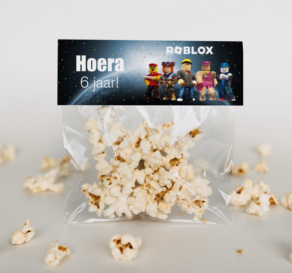 Traktatiezakje Roblox - traktatie 6 jaar jongen - 10 stuks