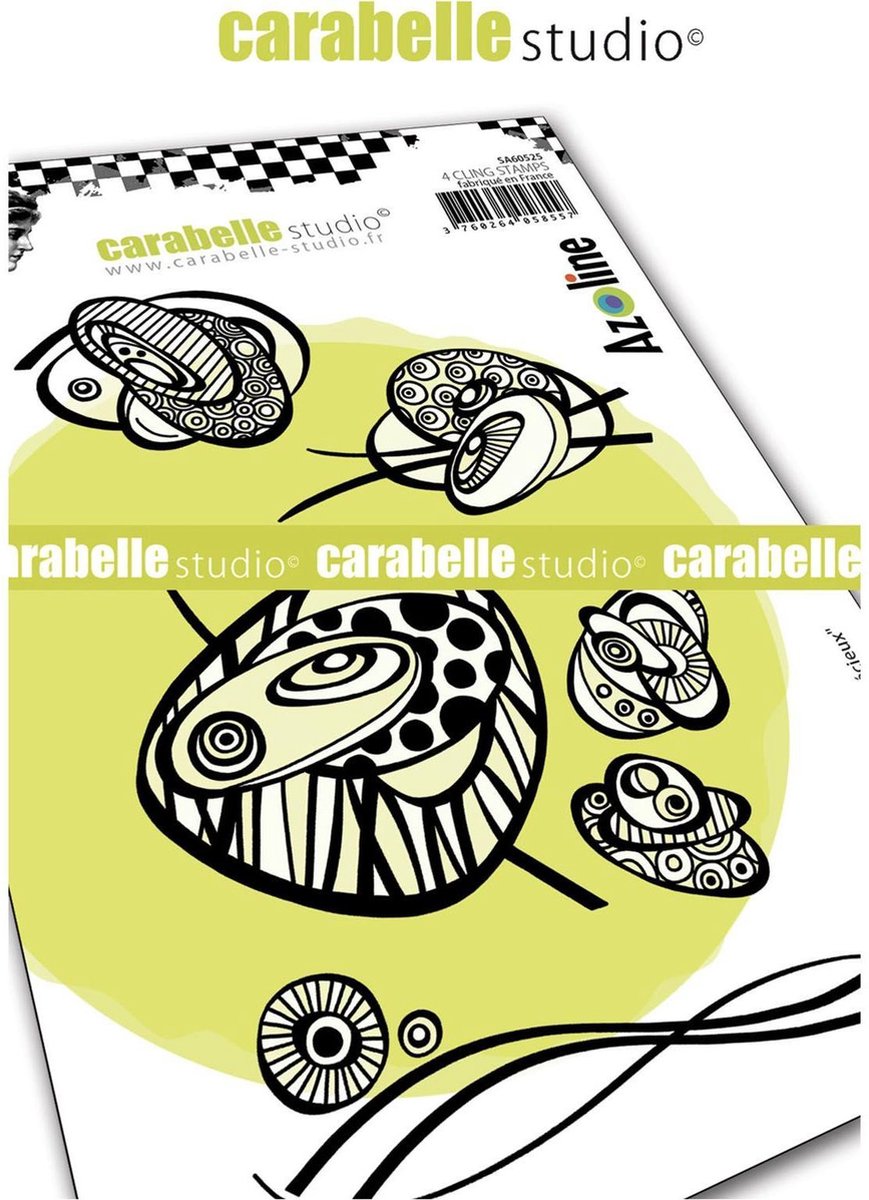 Carabelle Studio - Cling Stamp Kostbare Rollen