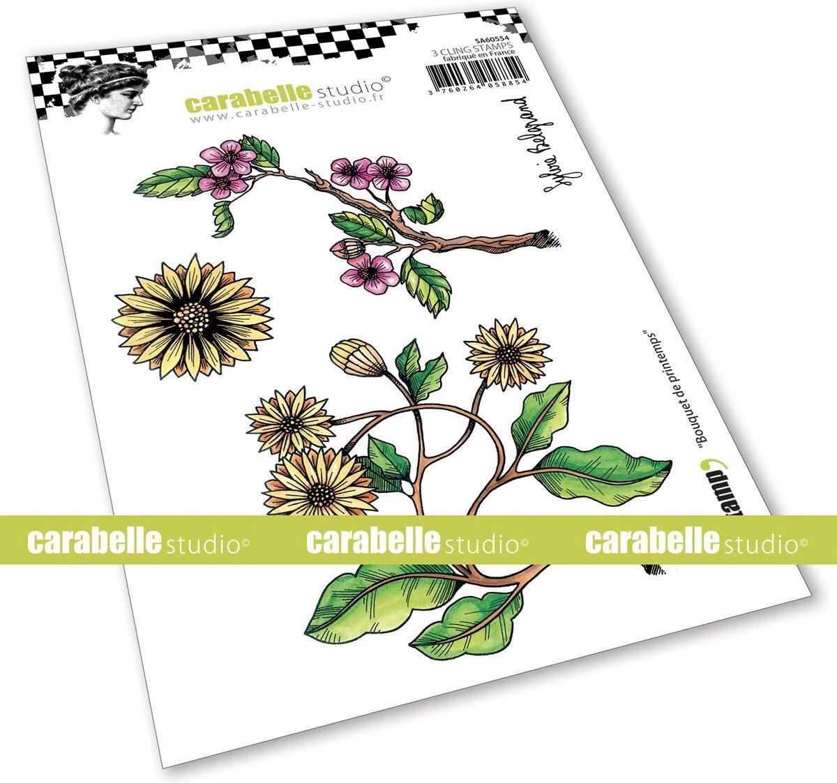 Carabelle Studio - Cling Stempel A6 Bouquet De Printemps