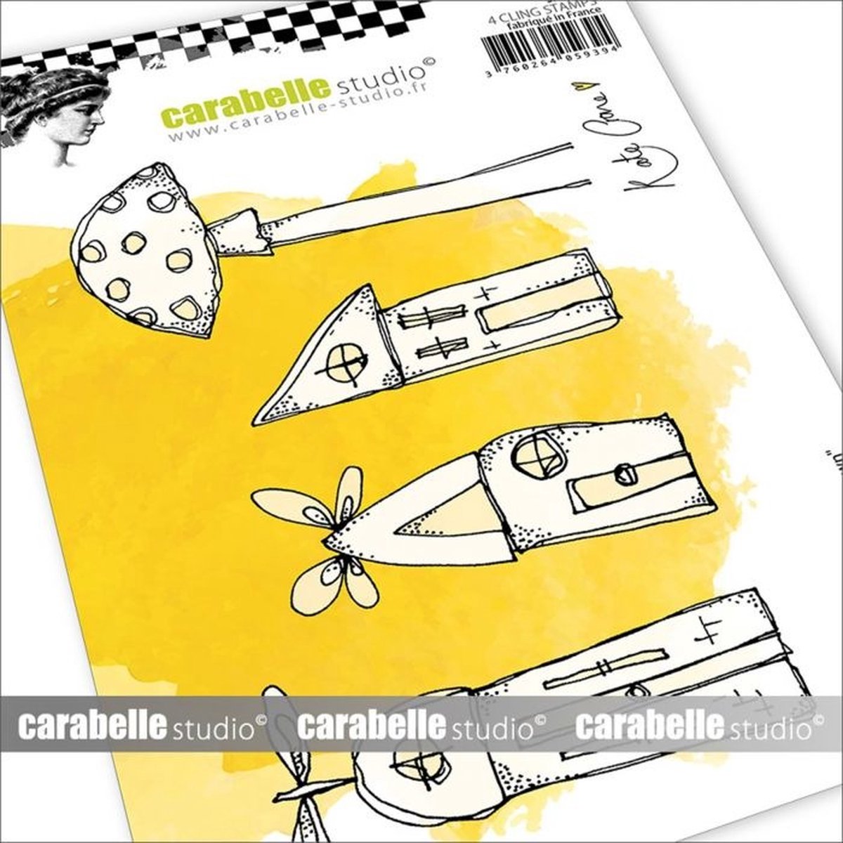 Fairy Town Cling Stamp (SA60568)