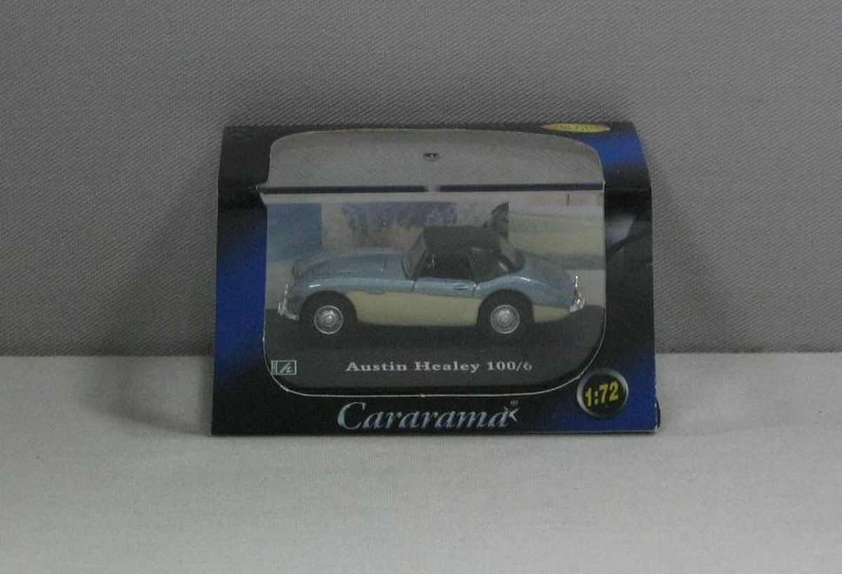 Austin Healey 100/6 1:72 Cararama Blauw / Beige 711ND