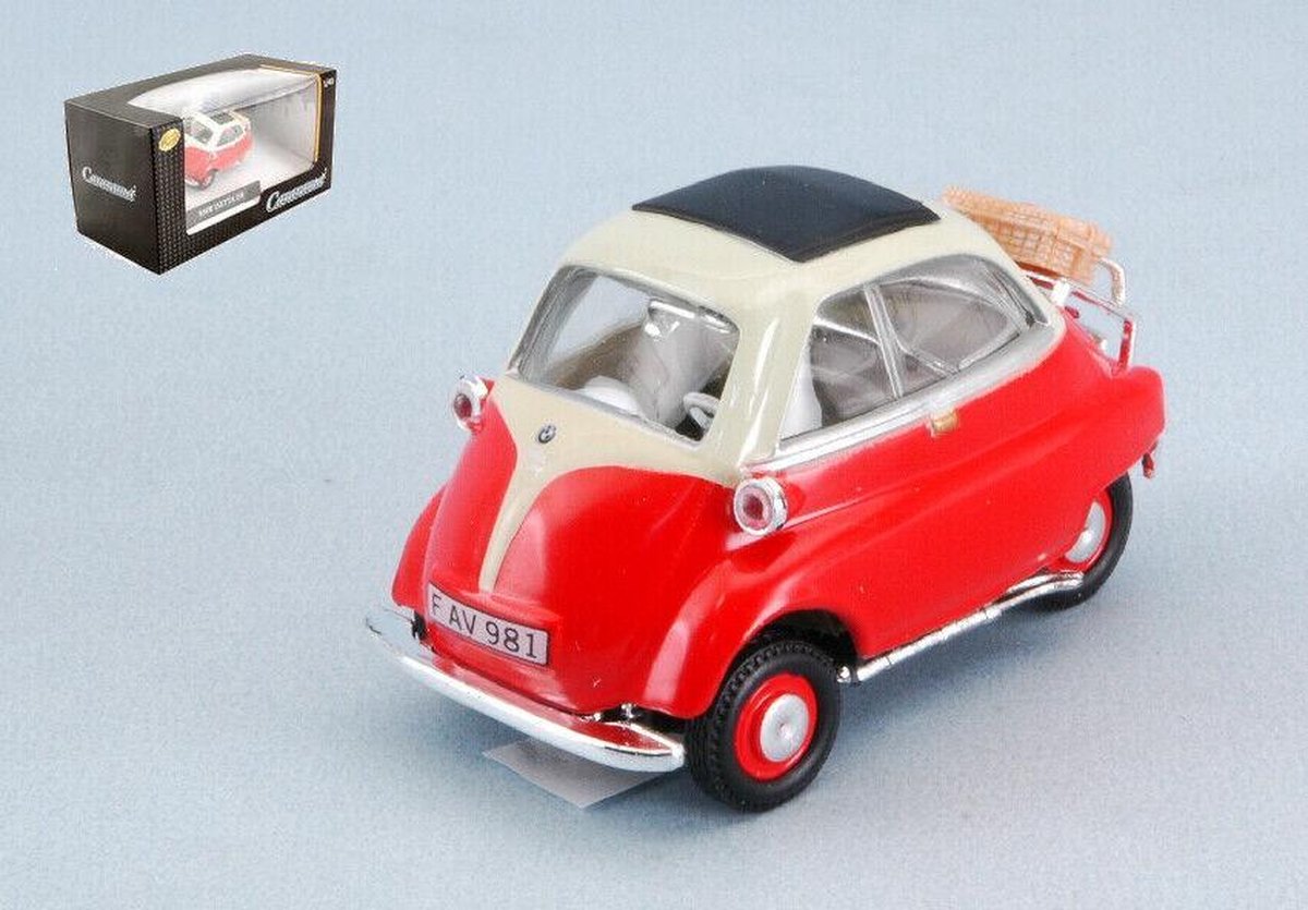 BMW Isetta 250 Rood / Wit 1:43 Cararama