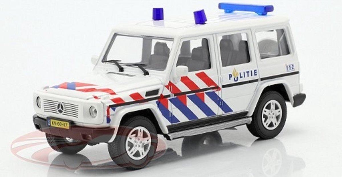 Mercedes-Benz G-Klasse Politie Nederland 1:43 Cararama