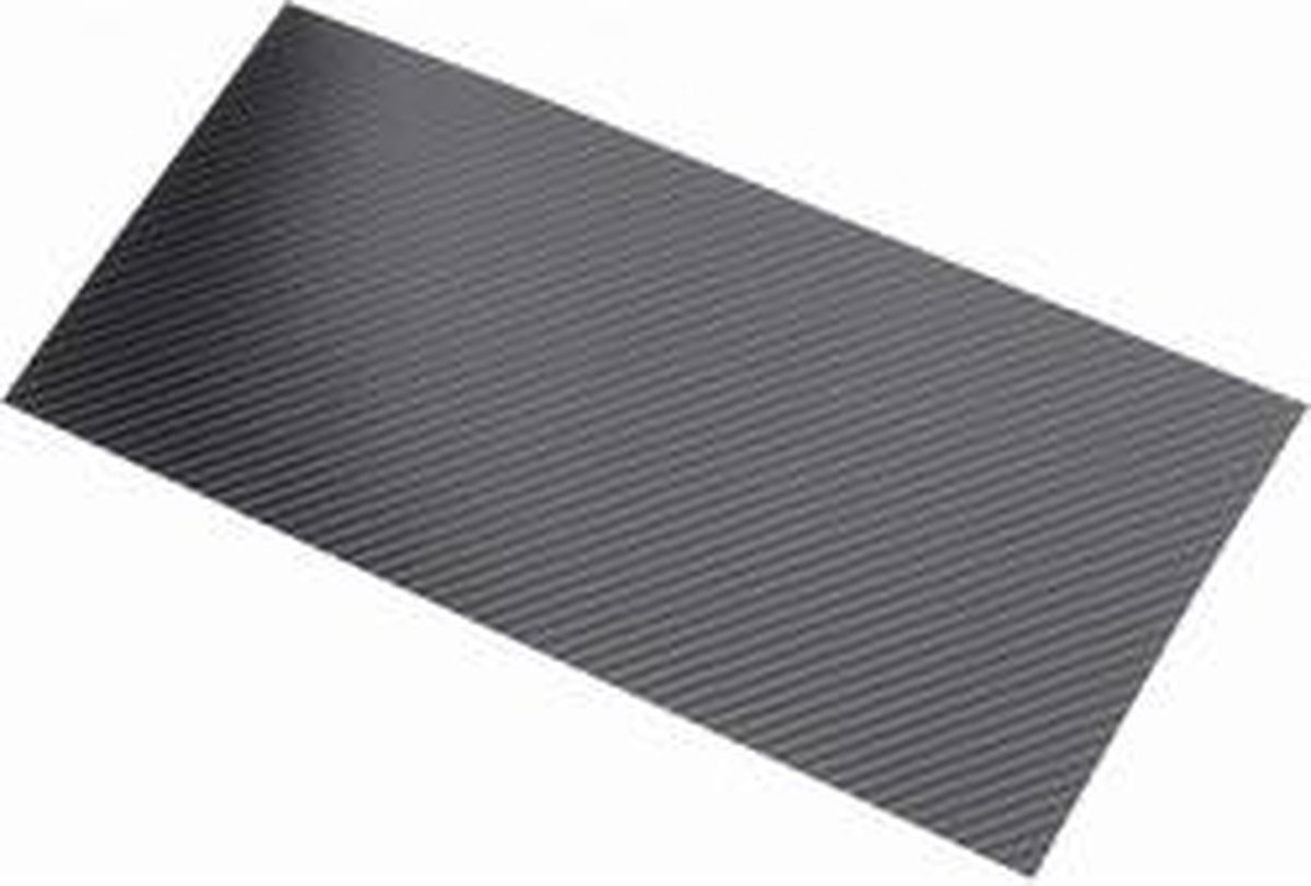 Carbonplaat Carbotec (l x b) 340 mm x 150 mm 0.30 mm