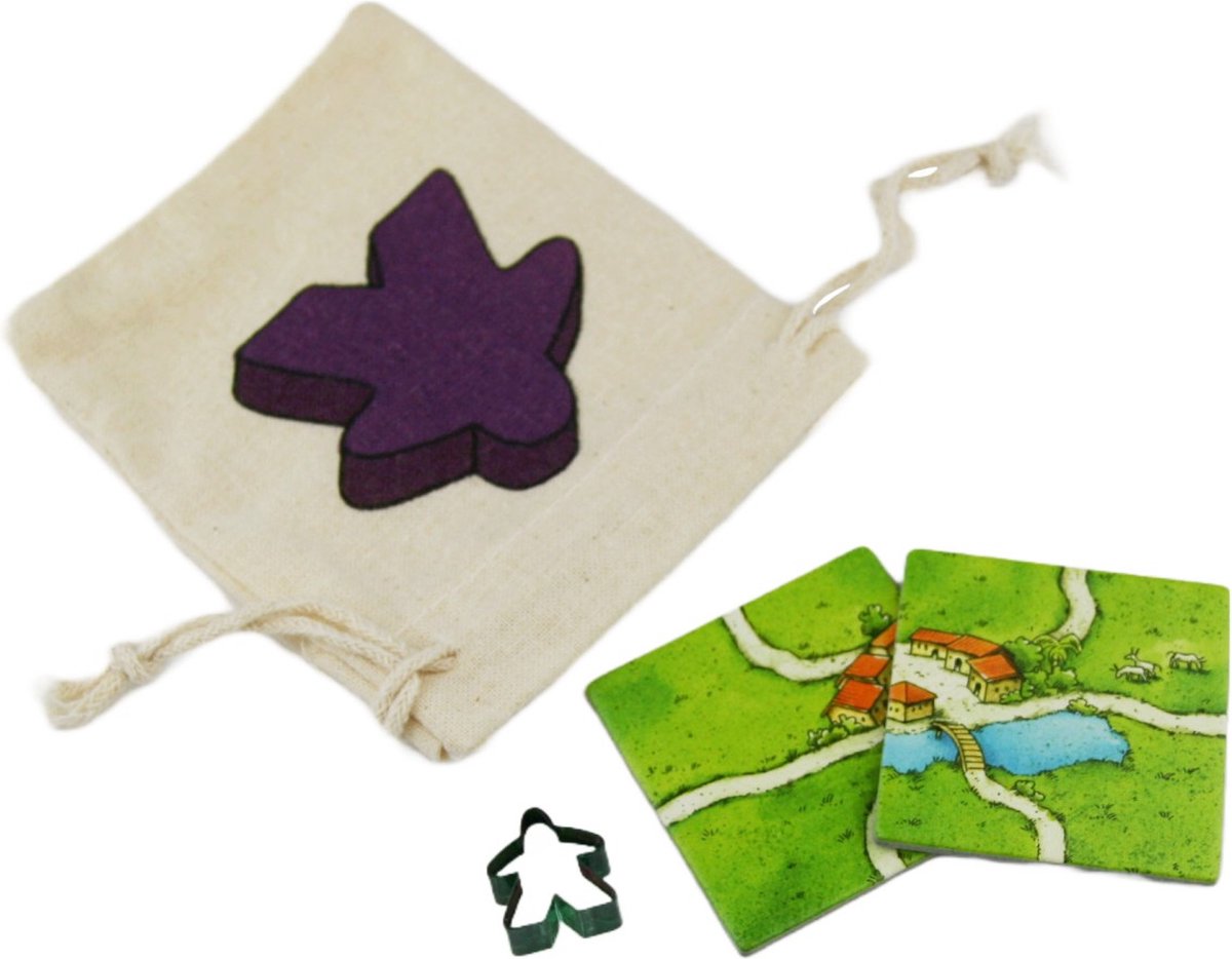 Carcassonne Mini Uitbreiding - De School Zwart