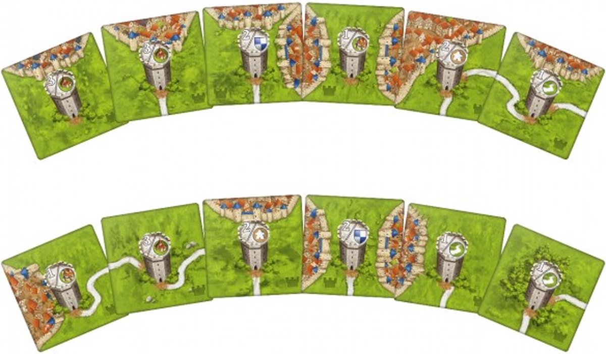 Carcassonne Mini Uitbreiding - De Wachttorens 3.0