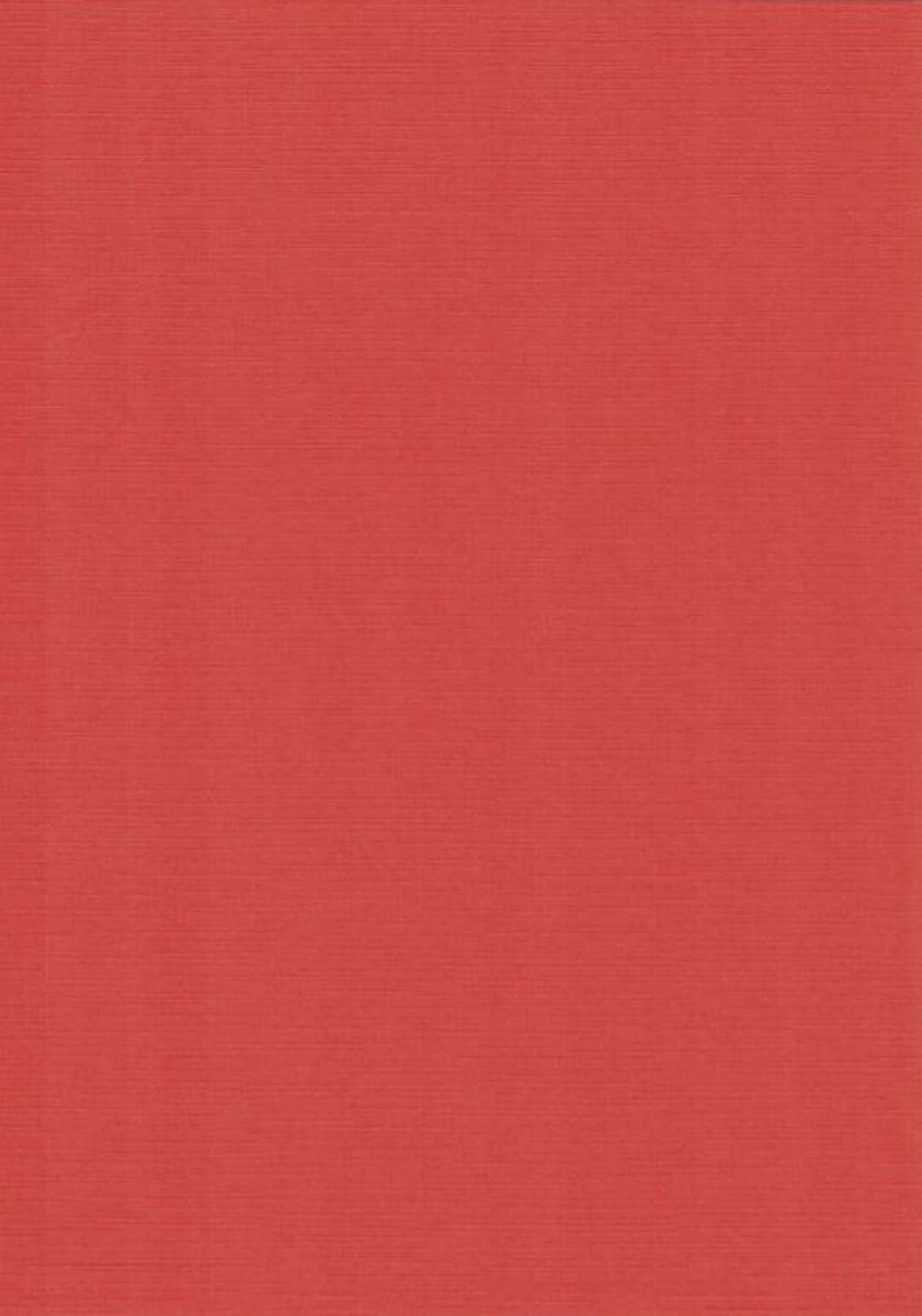 20 Linnen Kaarten papier - A4 - Oranje - Cardstock - 29,7x21cm - 240 grams - Karton