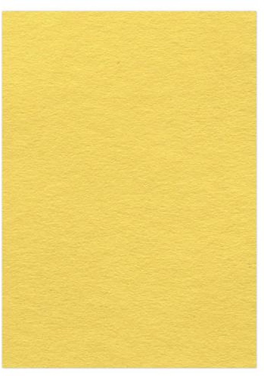 A4 Geel Fotokarton 270 gr. 10 vel