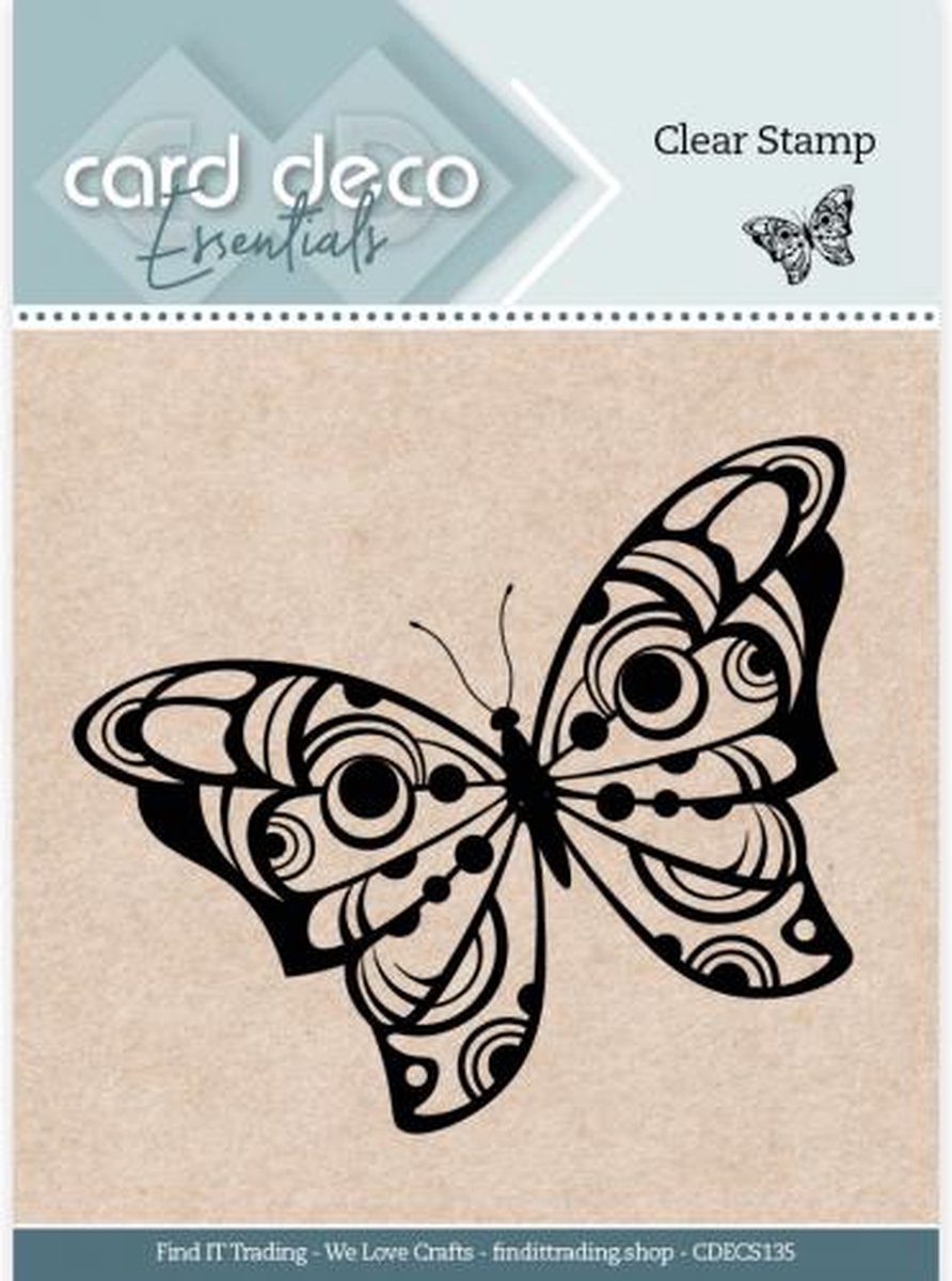 Butterfly - Clear Stamp - Card Deco Essentials