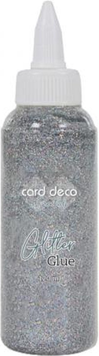 Card Deco Essentials - Glitter Glue - Silver