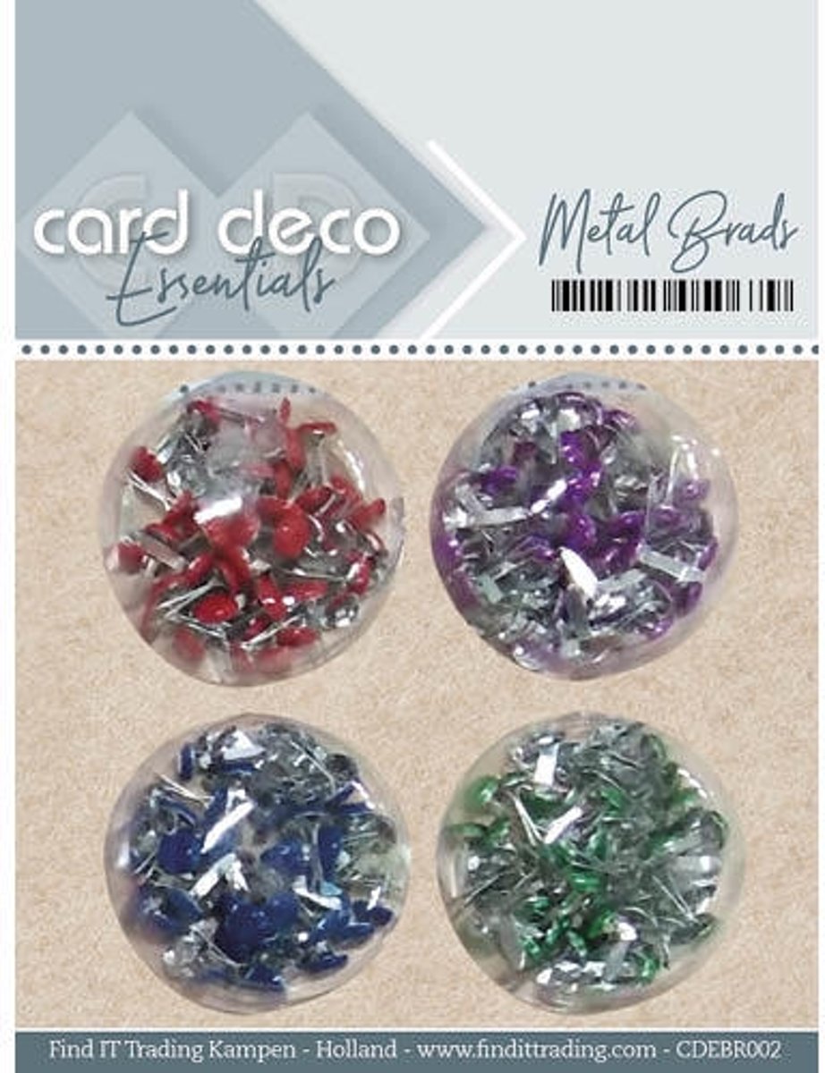 Card Deco Essentials -  Metalen  brads
