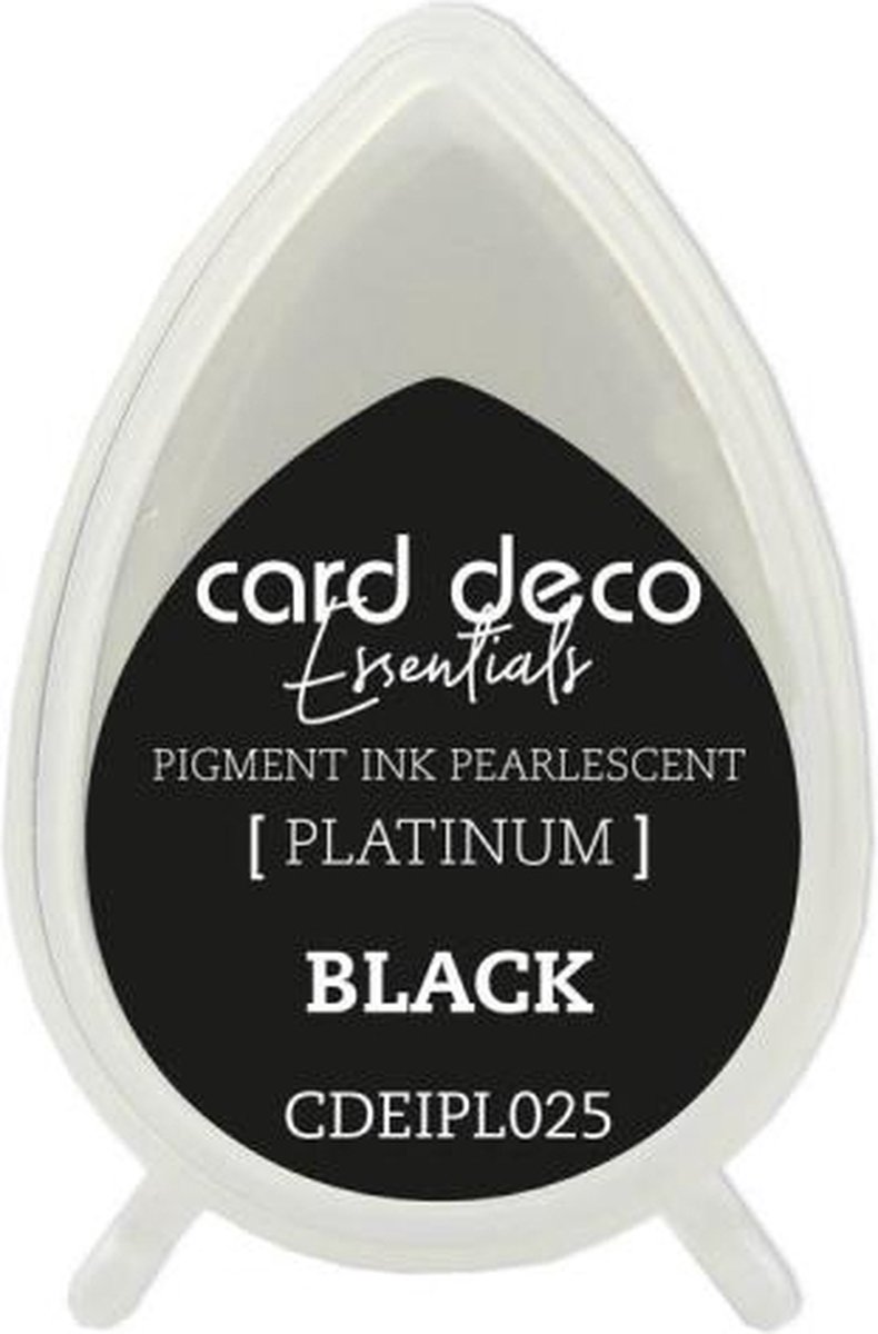 Card Deco Essentials Fast-Drying Pigment Ink Pearlescent Black