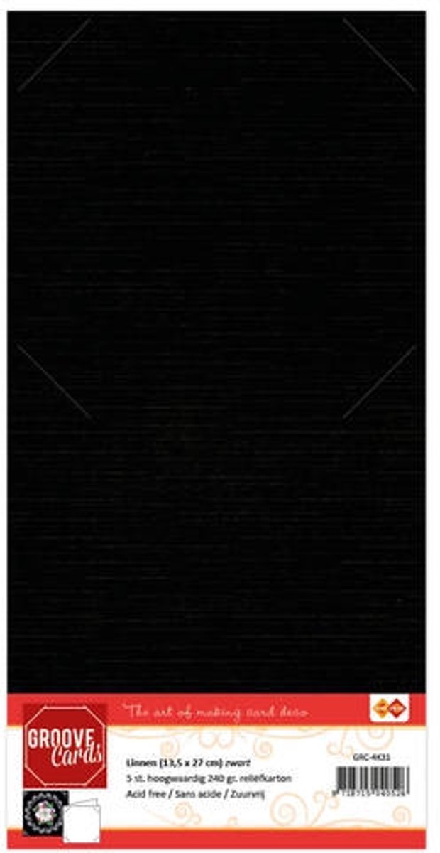 Groove Kaarten Zwart