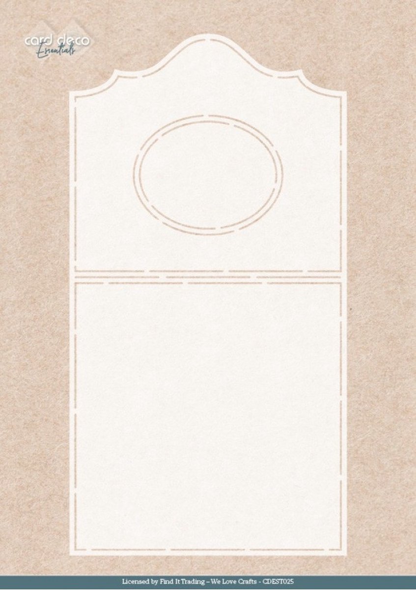 Stencil - Card Deco Essentials - Lovely Lilacs 2