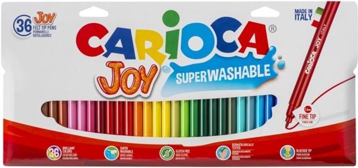 Carioca Joy viltstiften 36 stuks in etui