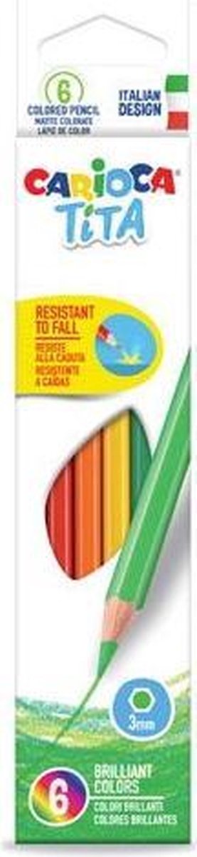 Carioca Tita Multi 6stuk(s) kleurpotlood