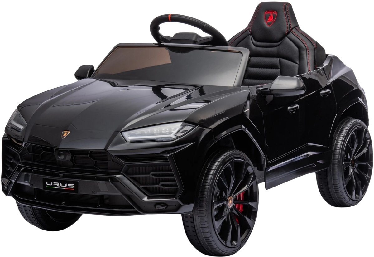 Lamborghini Urus - Elektrische Kinderauto Lamborghini - 1-zitter - Zwart - Elektrische kinderauto