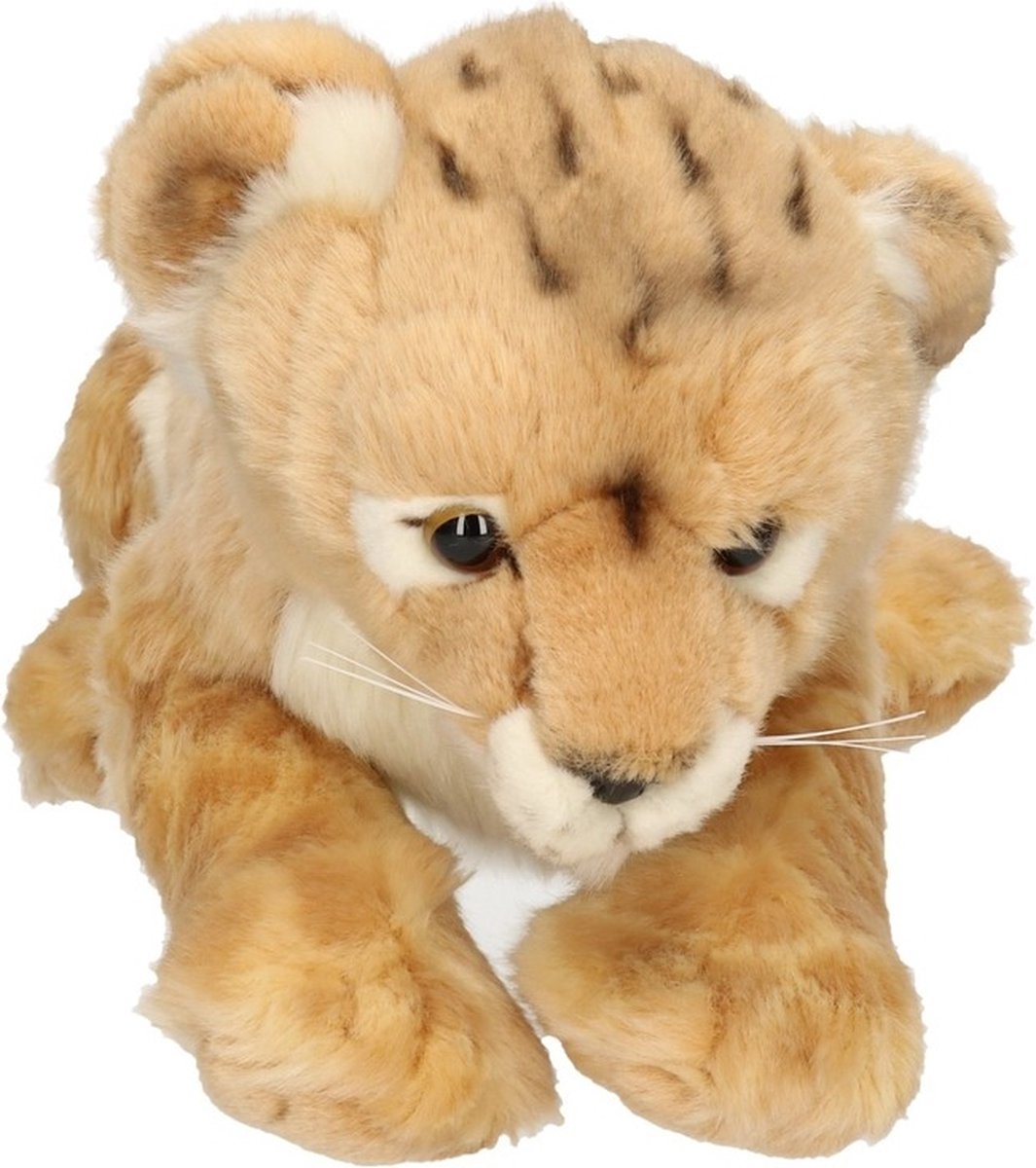 Pluche leeuwen welpje knuffel 32 cm